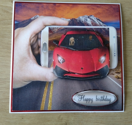 mobile lamborghini by Honorscard Appleby