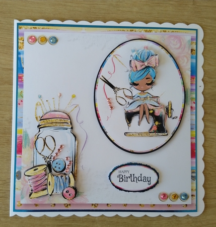 Sewing Queen 7 by Honorscard Appleby