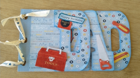 DIY Dad Word Book by Honorscard Appleby