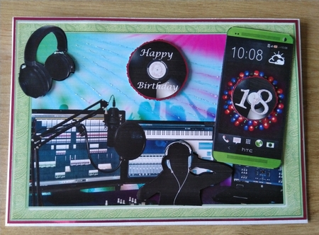 DJ Phone Card by Honorscard Appleby