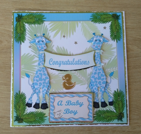 Giraffe Baby Boy by Honorscard Appleby