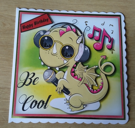 Be Cool Dino by Honorscard Appleby