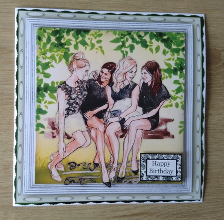 Girls in the Park by Honorscard Appleby