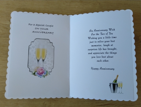 Matching insert for the design sheet - Celebrations 1 by Honorscard Appleby