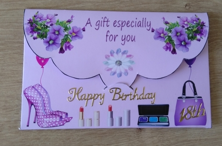 Gift envelope for a teenage girl by Honorscard Appleby
