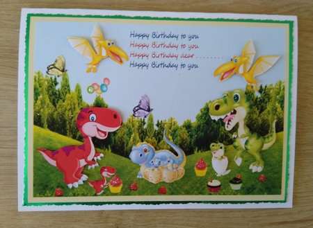 Its Dinosaur party time by Honorscard Appleby