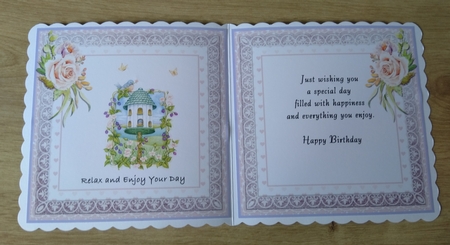  6x6 insert to match  by Honorscard Appleby