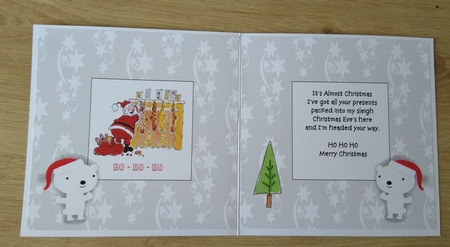 Christmas Bells and Stars 1 Backing Paper by Honorscard Appleby