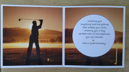 GOLFER by Honorscard Appleby