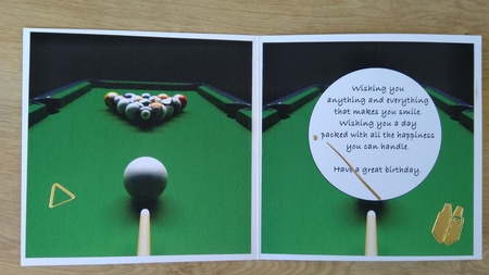 POOL TABLE by Honorscard Appleby