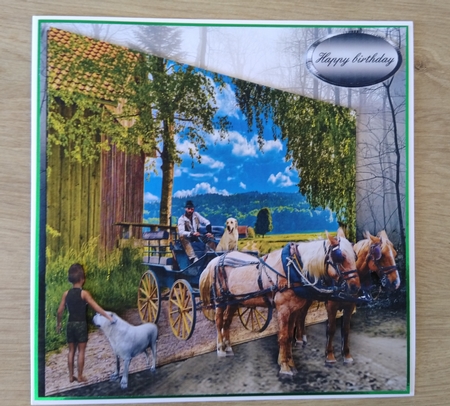 off to work by Honorscard Appleby
