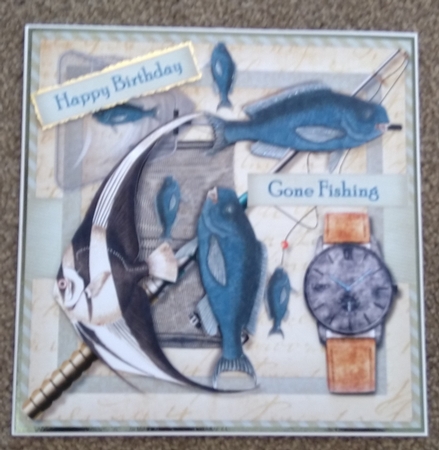  Male Card  Fishing Time by Honorscard Appleby