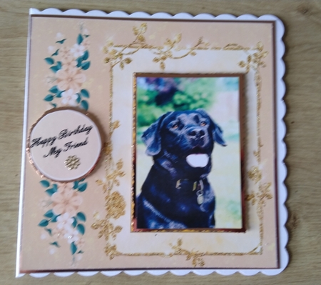 3 Floral card fronts/toppers (blanks) 6 by Honorscard Appleby