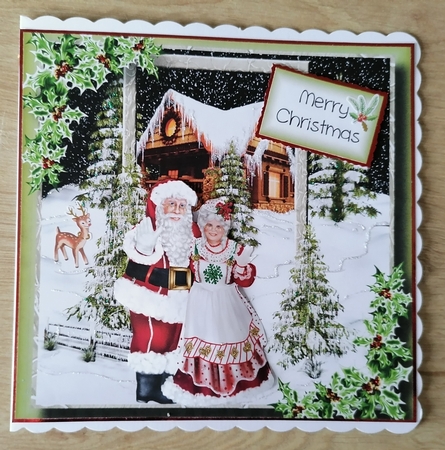 Mr & Mrs Claus 8x8 by Honorscard Appleby