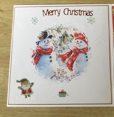 We Love Christmas 7x7ins Insert 6 by Honorscard Appleby