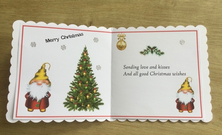 Christmas insert Gnome 1 by Honorscard Appleby