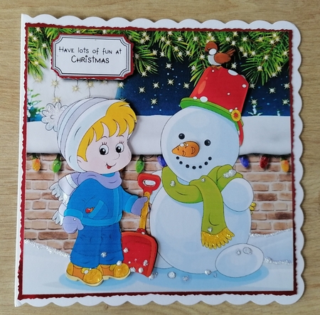 Snow much fun by Honorscard Appleby