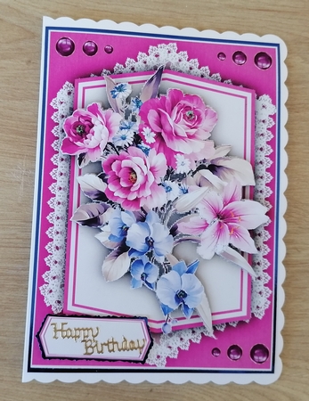 Gorgeous Lilac Summer Roses  by Honorscard Appleby
