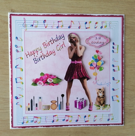 BIRTHDAY GIRL  15 - 21 by Honorscard Appleby