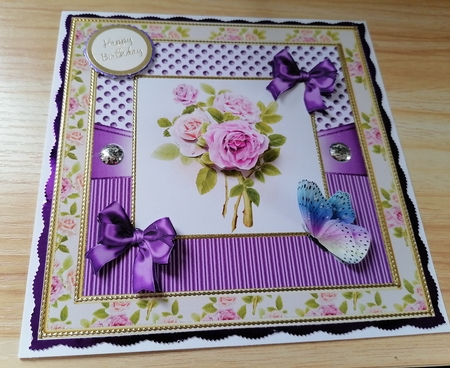 Lilac Roses 7 by Honorscard Appleby