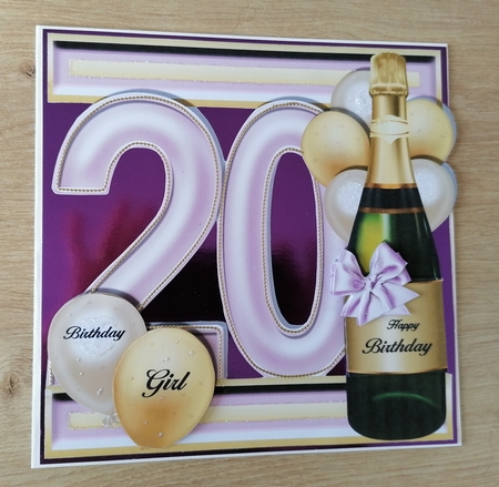 Special Birthdays - 20th Birthday by Honorscard Appleby
