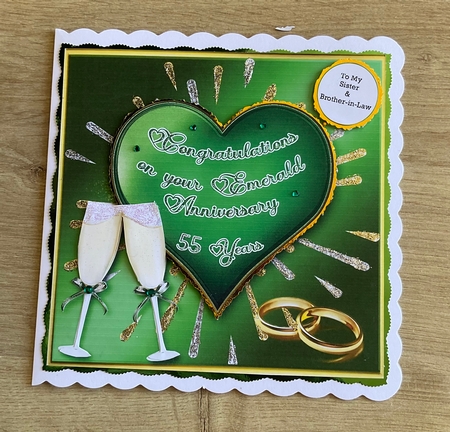 Emerald Anniversary by Honorscard Appleby