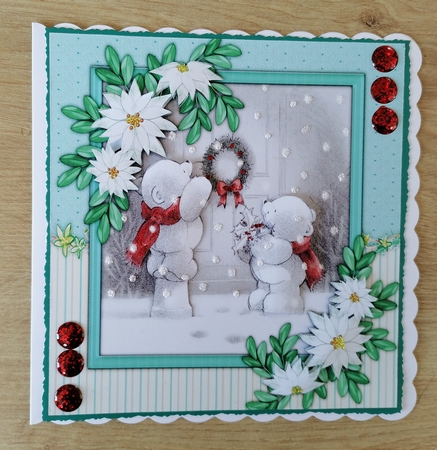 7X7 ,Decorating The Door  by Honorscard Appleby