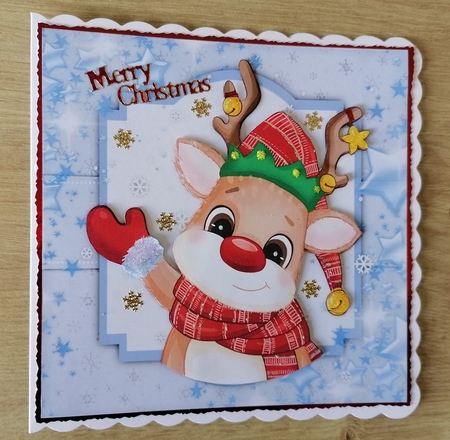 Christmas Reindeer by Honorscard Appleby
