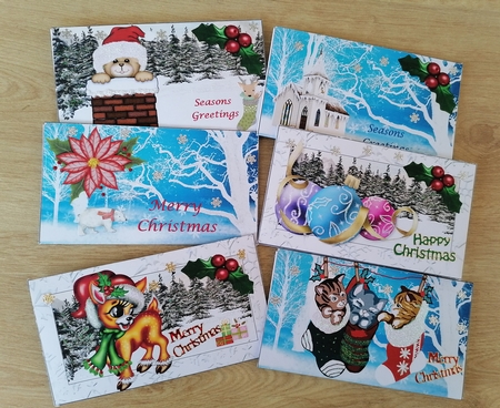Christmas Money Wallet Bundle by Honorscard Appleby