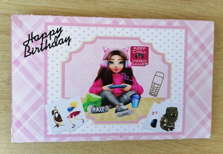 Keep Calm Gamer Girl - Money Wallet by Honorscard Appleby