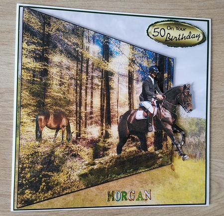horse riding by Honorscard Appleby