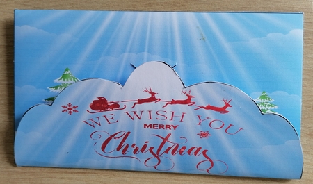 Christmas Money Wallet by Honorscard Appleby