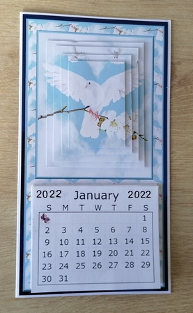 Morning Dove 2022 Calendar by Honorscard Appleby