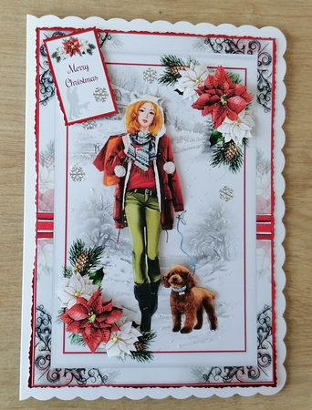 A Winters Walk 05 Mini Page Kit  by Honorscard Appleby
