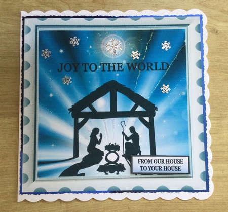 JOY TO THE WORLD - NATIVITY by Honorscard Appleby