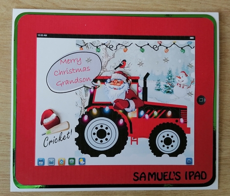 Christmas Palette One Tablet  by Honorscard Appleby