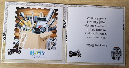 7x7 Live Love Blank Insert  by Honorscard Appleby
