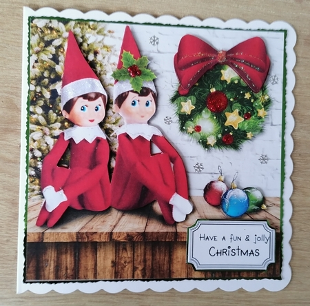 Elf on a shelf by Honorscard Appleby