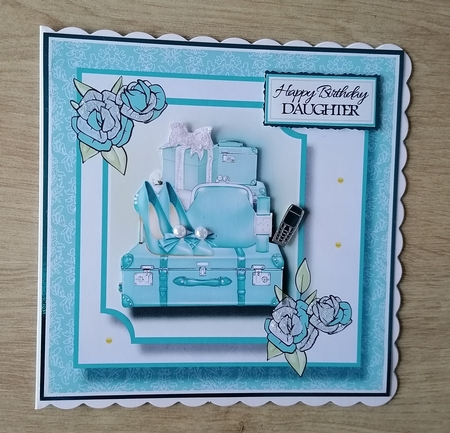 7X7 A Ladies Favourite Passion Card Front with mixed sentiments by Honorscard Appleby