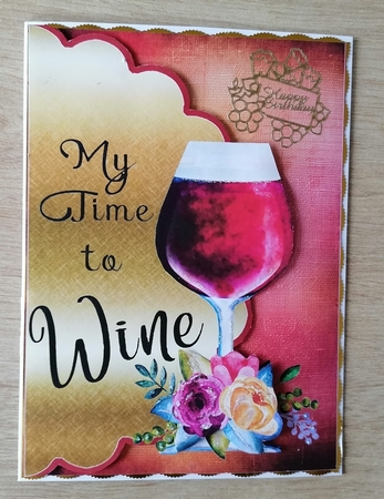 My Time To Wine by Honorscard Appleby