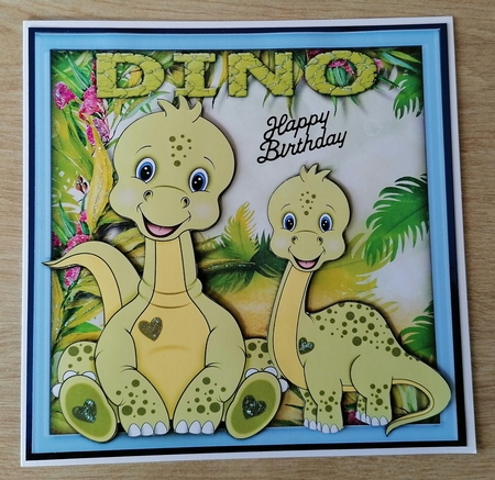 Gorgeous Dino and Pal by Honorscard Appleby