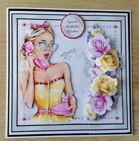 An Old Fashioned Hello 18 Mini Page Kit  by Honorscard Appleby