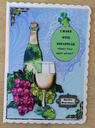 I MAKE WINE DISAPPEAR..........What is your super power? by Honorscard Appleby