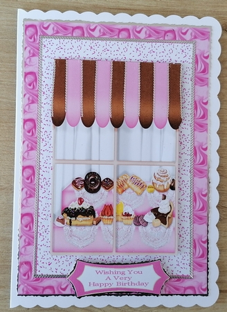 Sweet, Yummy Treats In The Bakery Window by Honorscard Appleby