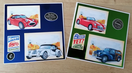 4 London car toppers by Honorscard Appleby