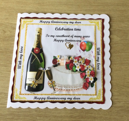 CELEBRATION TIME ANNIVERSARY by Honorscard Appleby