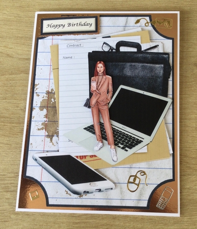 Working Girl by Honorscard Appleby