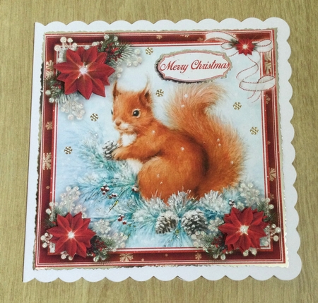 Winter Squirrel Mini Kit #5   by Honorscard Appleby
