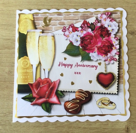 Wedding Anniversary by Honorscard Appleby