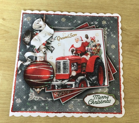 Cheery Santa Mini Kit #5   by Honorscard Appleby